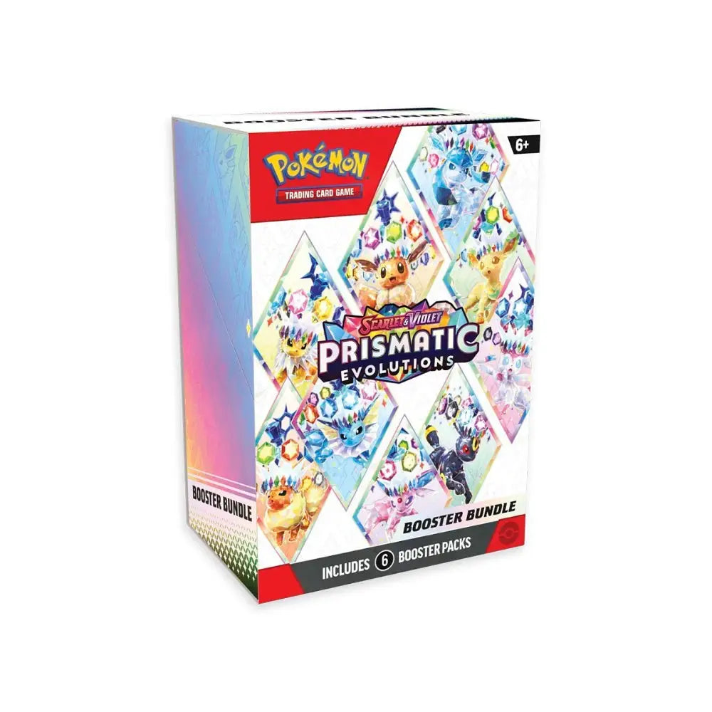 Pokemon TCG: Scarlet and Violet Prismatic Evolutions Booster Bundle (6) - Pokemon