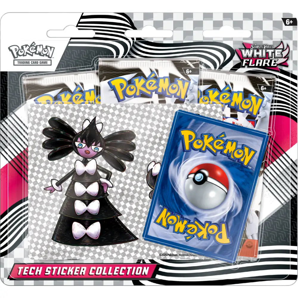 Pokemon TCG: Scarlet and Violet White Flare Tech Sticker Collection - Pokemon