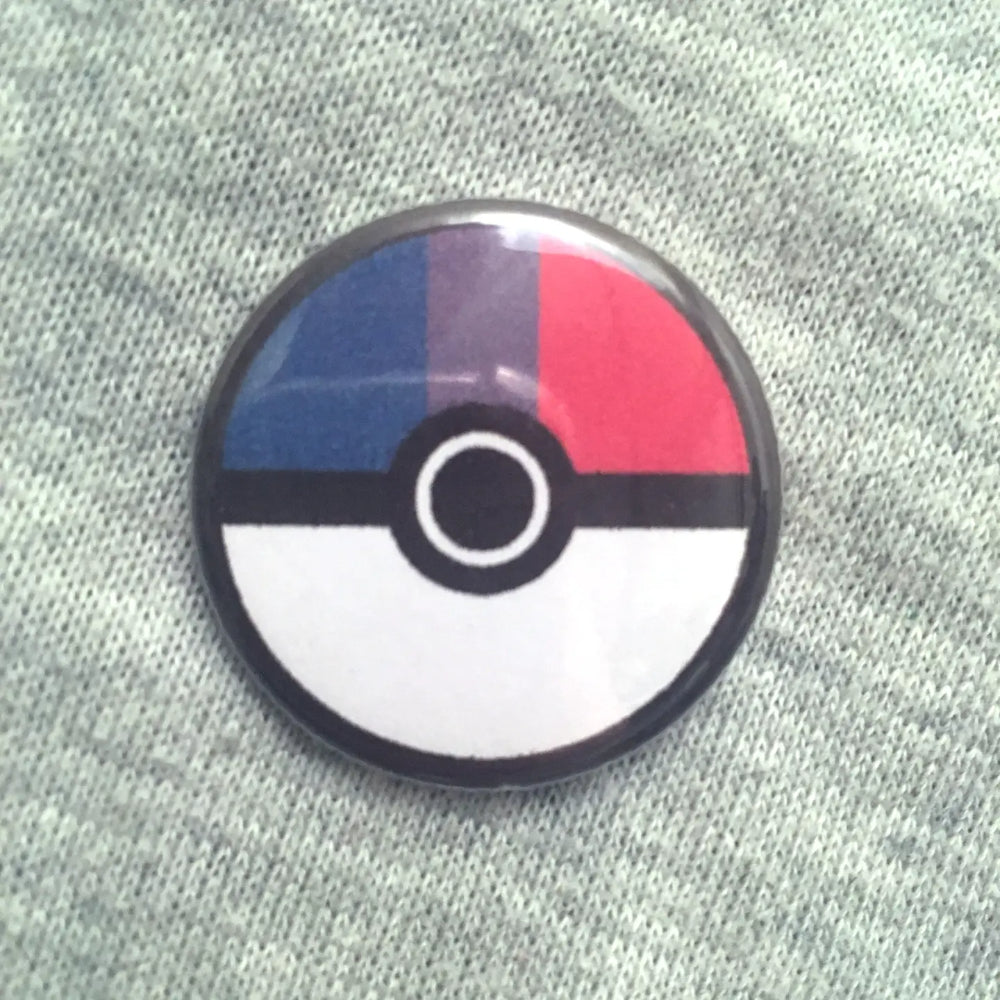 Pokemon Themed Pride Magnet - Bisexual - Gifts