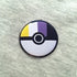 Pokemon Themed Pride Magnet - Nonbinary - Gifts