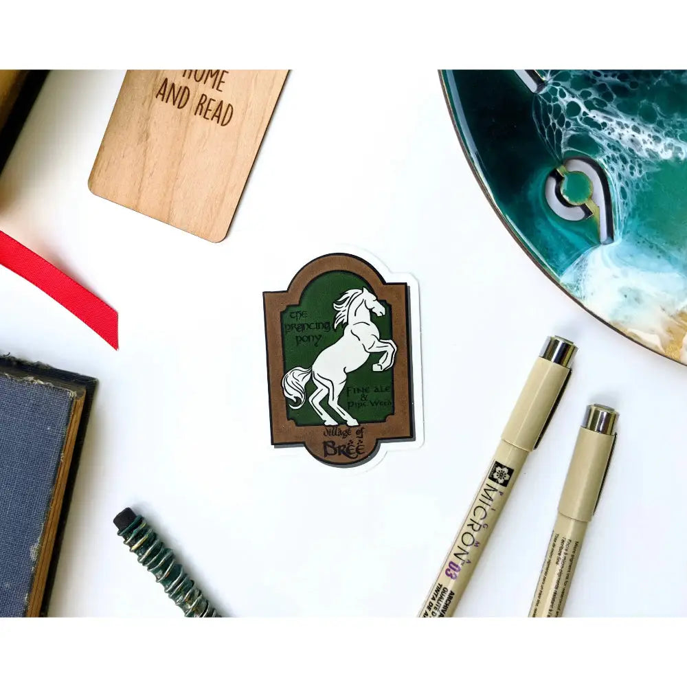 Prancing Pony Vinyl Sticker - Gifts