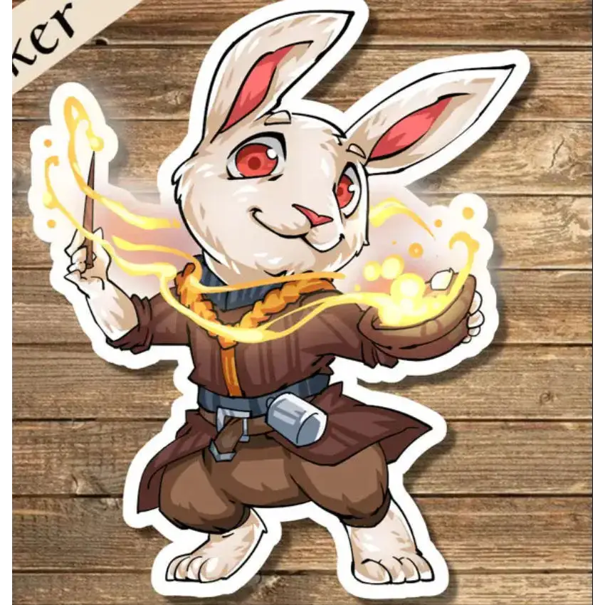 Preston The Vanisher Sticker - Toys & Gifts