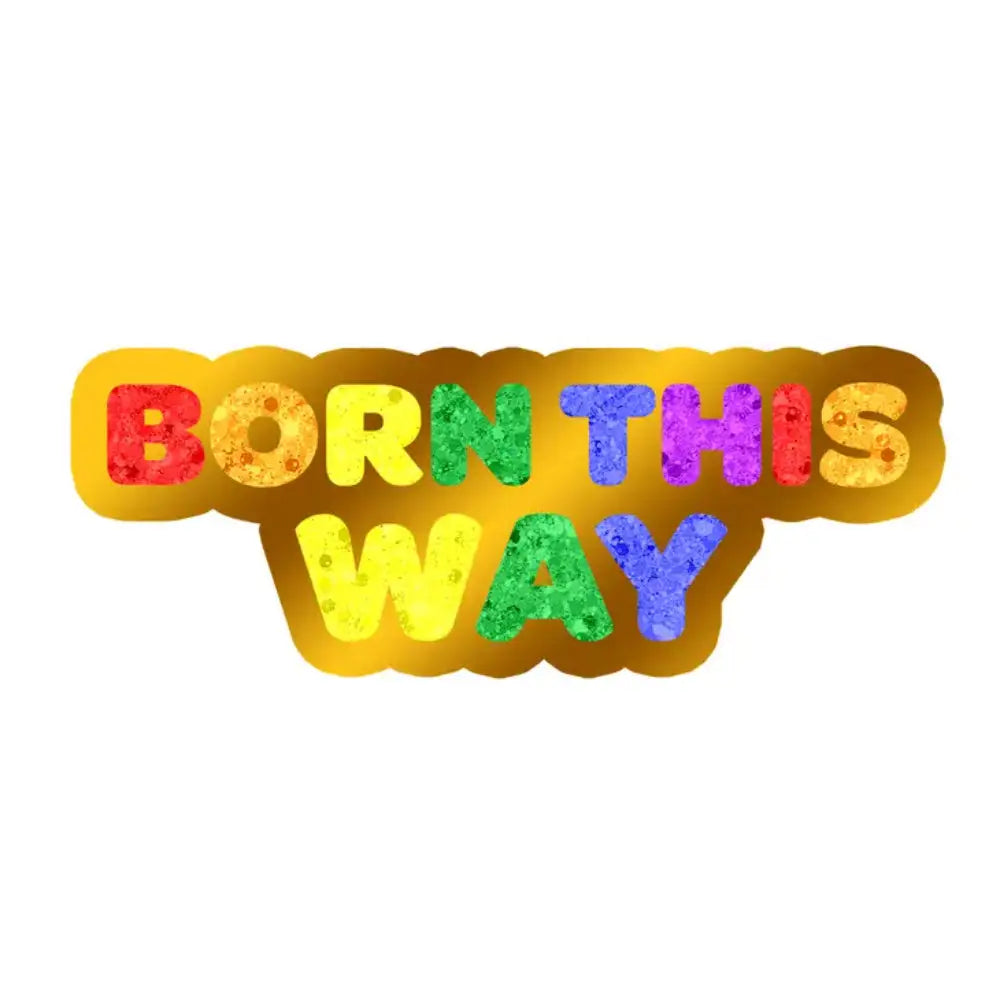 Pride Born This Way Enamel Pin - Gifts