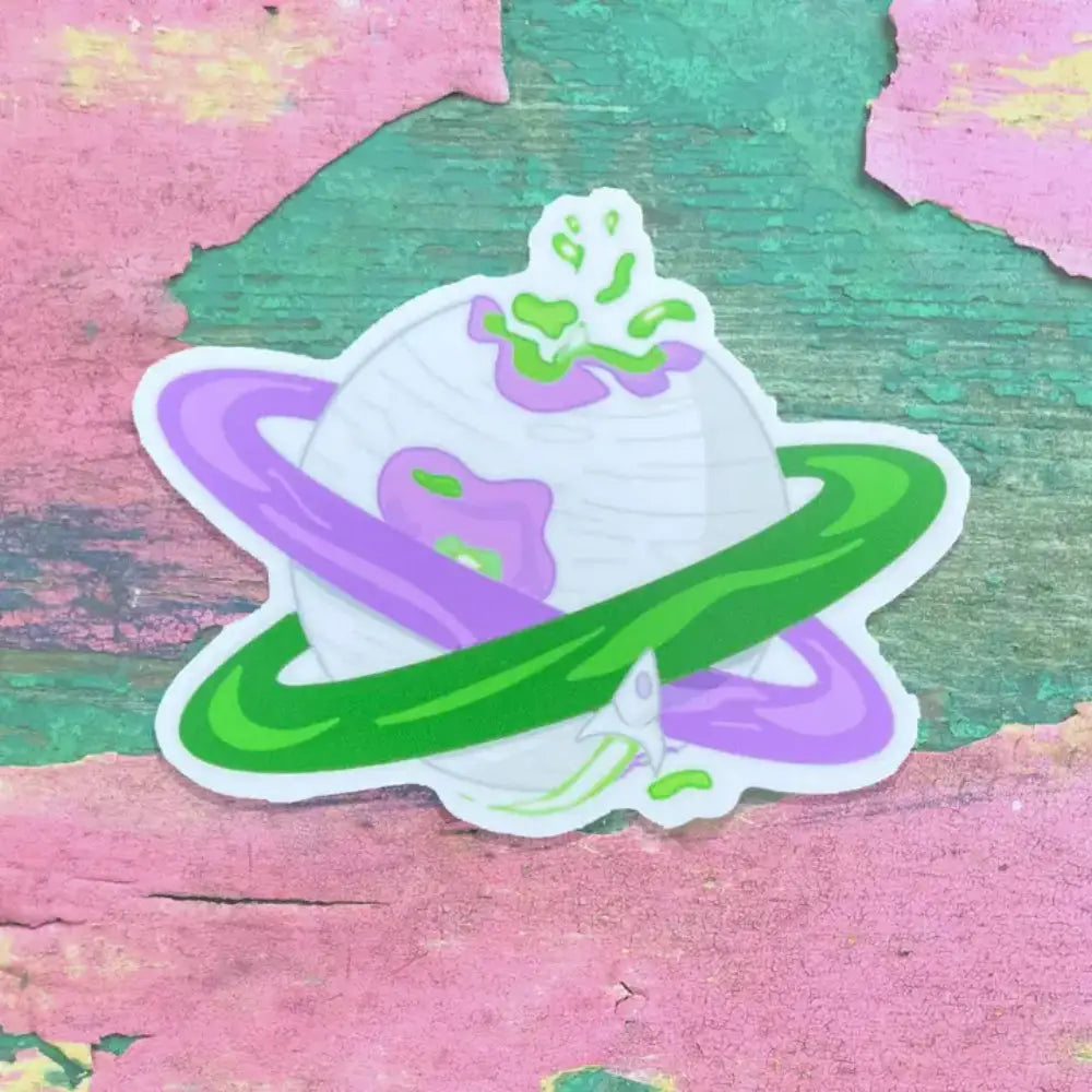 Pride Cosmos Stickers - Genderqueer Planet - Gifts