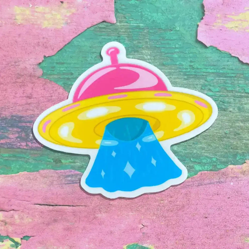 Pride Cosmos Stickers - Pansexual UFO - Gifts