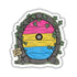 Pride Fairy Door Sticker - Pansexual - Gifts