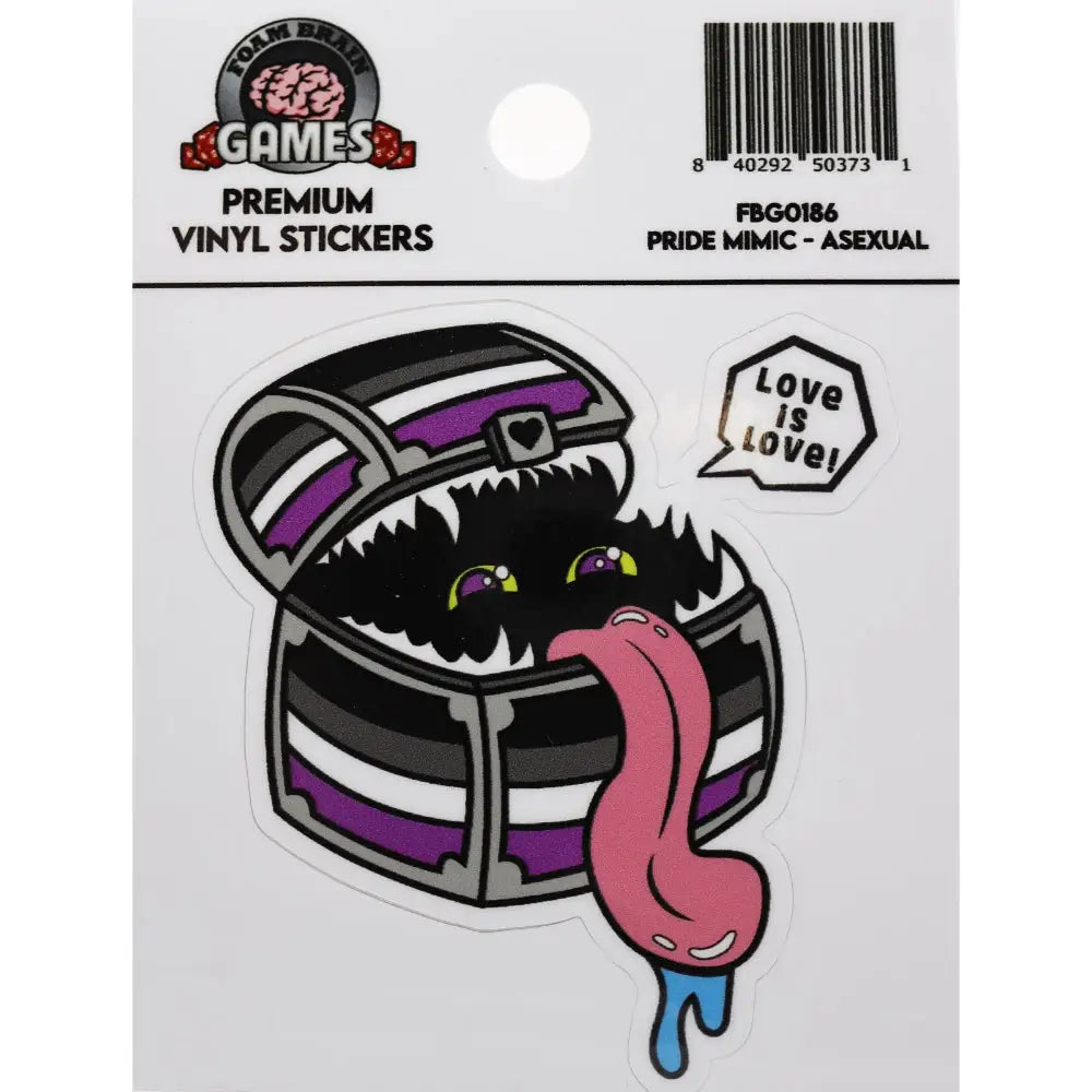 Pride Mimic Sticker - Asexual Pride - Gifts