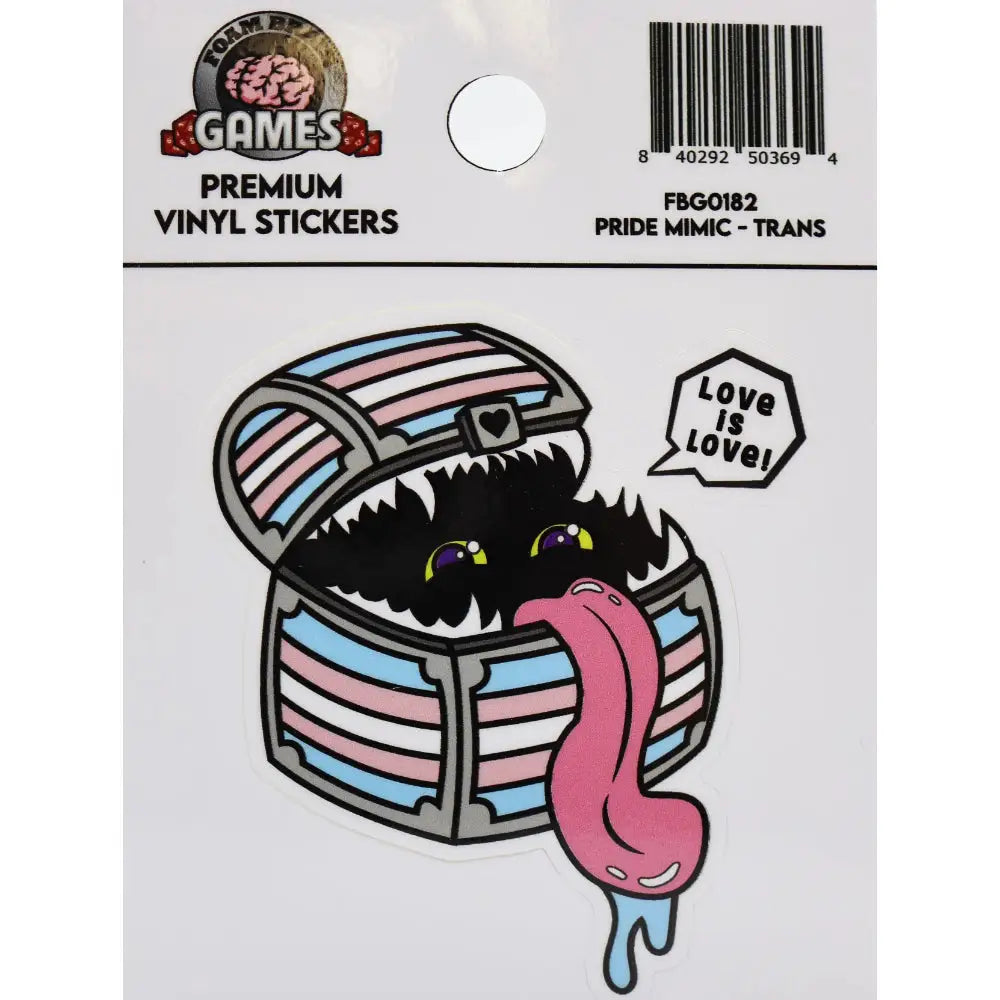 Pride Mimic Sticker - Transgender Pride - Gifts