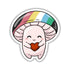 Pride Mushroom Sticker - Disability - Gifts