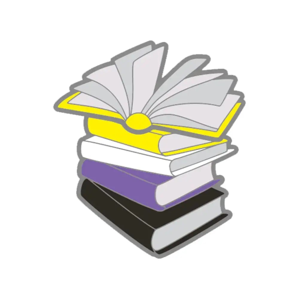 Pride Pins Pride Books - Nonbinary - Gifts