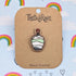 Pride Potion Bottle Wooden Pin - Agender - Gifts