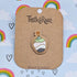 Pride Potion Bottle Wooden Pin - Aromantic - Gifts