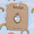 Pride Potion Bottle Wooden Pin - Genderqueer - Gifts