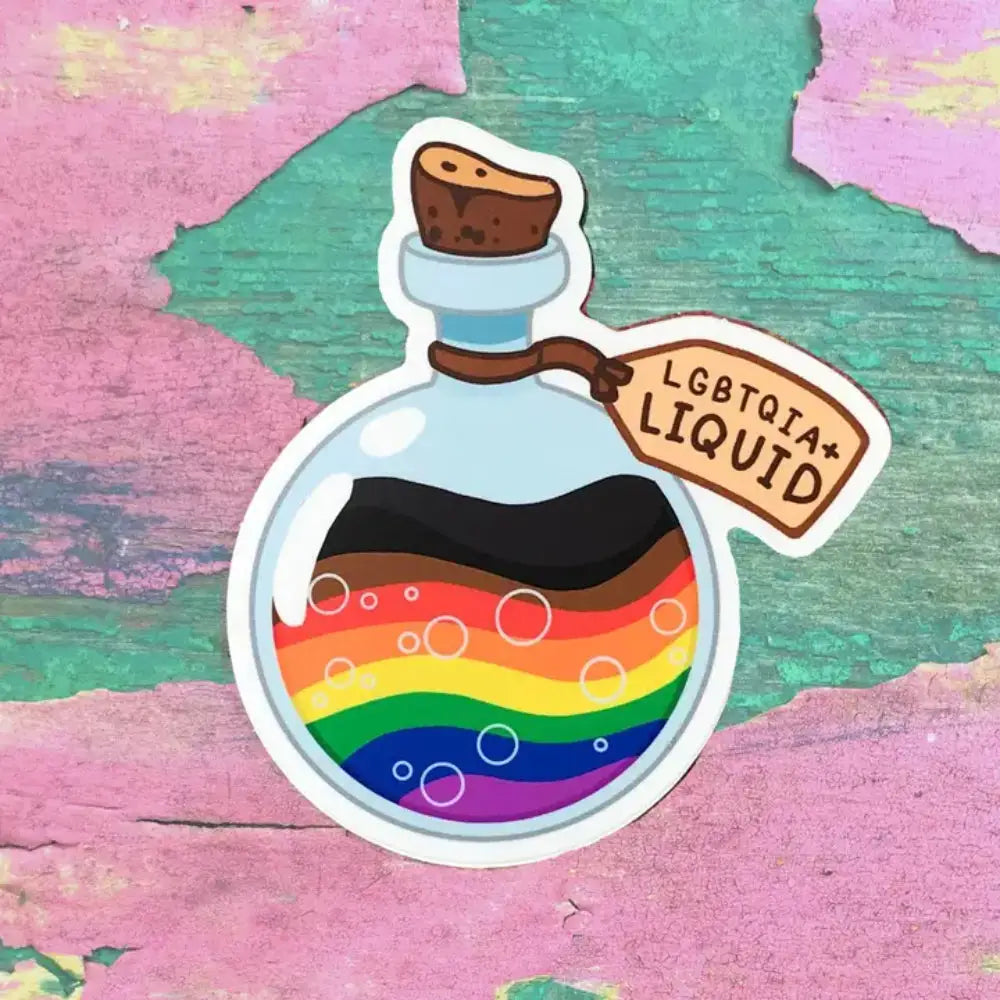 Pride Potion Stickers - LGBTQIA+ Liquid - Gifts