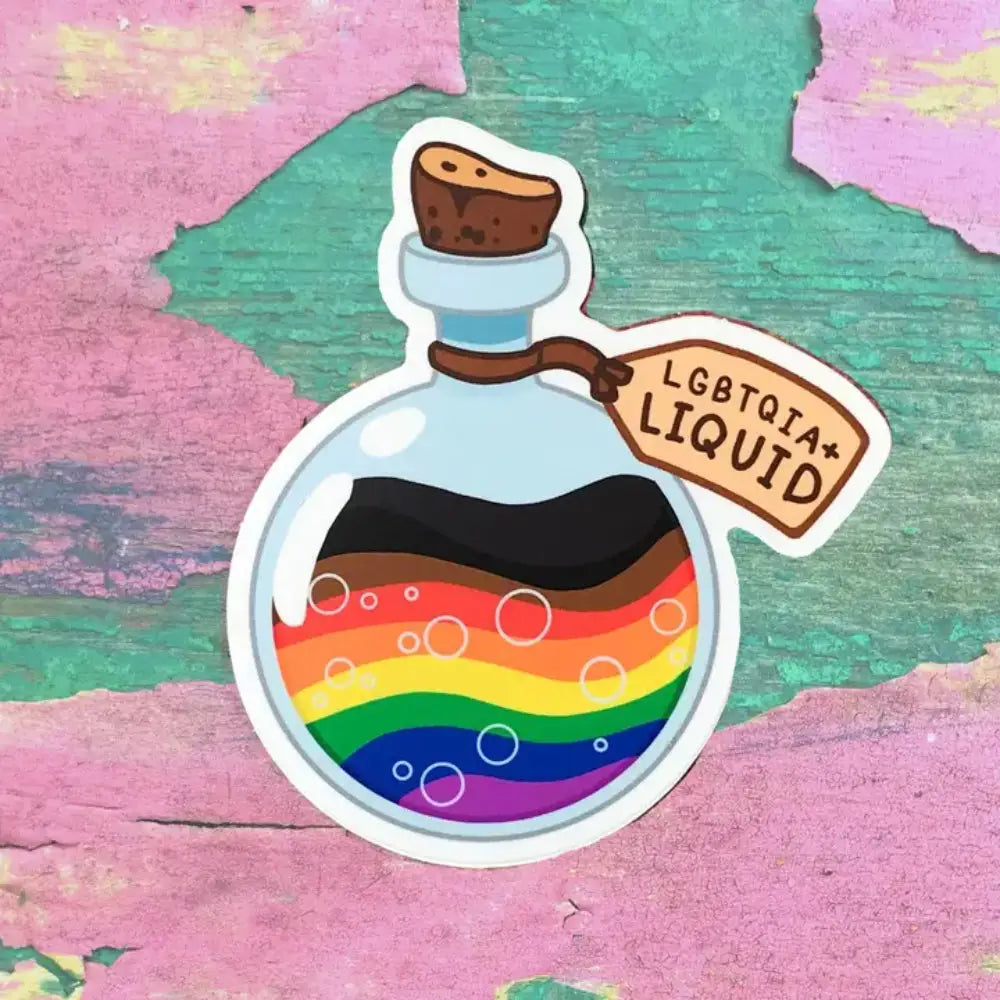 Pride Potion Stickers - LGBTQIA + Liquid - Toys & Gifts
