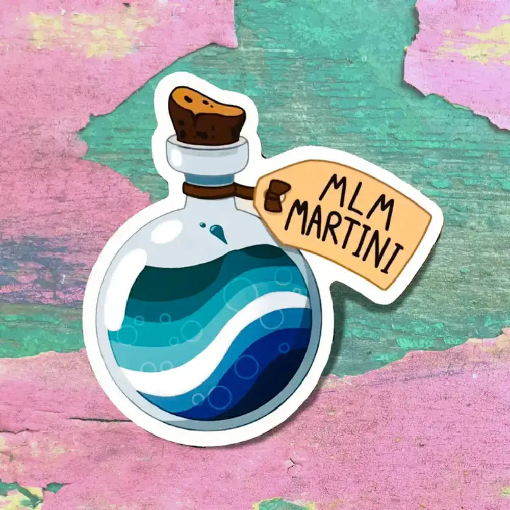 Pride Potion Stickers - MLM Martini - Gifts