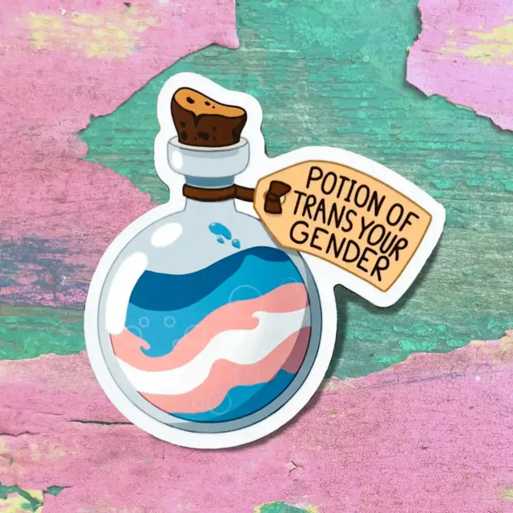 Pride Potion Stickers - Potion of Trans - Gifts