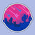 Pride Snapshot Enamel Pin - Bisexual Desert - Gifts