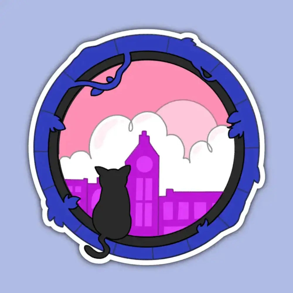 Pride Snapshot Enamel Pin - Genderfluid City - Gifts