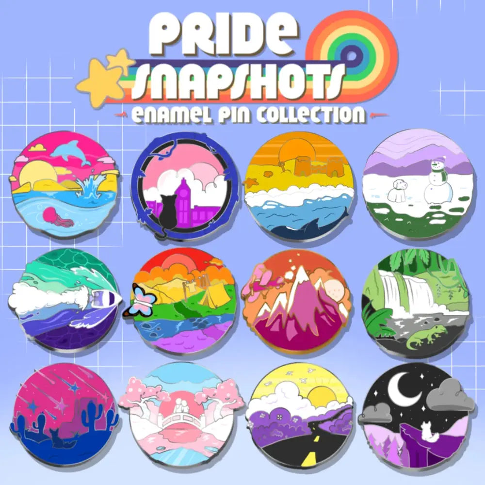 Pride Snapshot Enamel Pin - Toys & Gifts