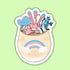 Pride Succulent Stickers - Transgender - Gifts