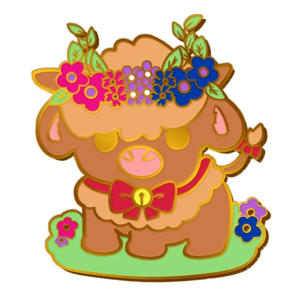 Proud Cows Pride Enamel Pin - Bisexual - Gifts