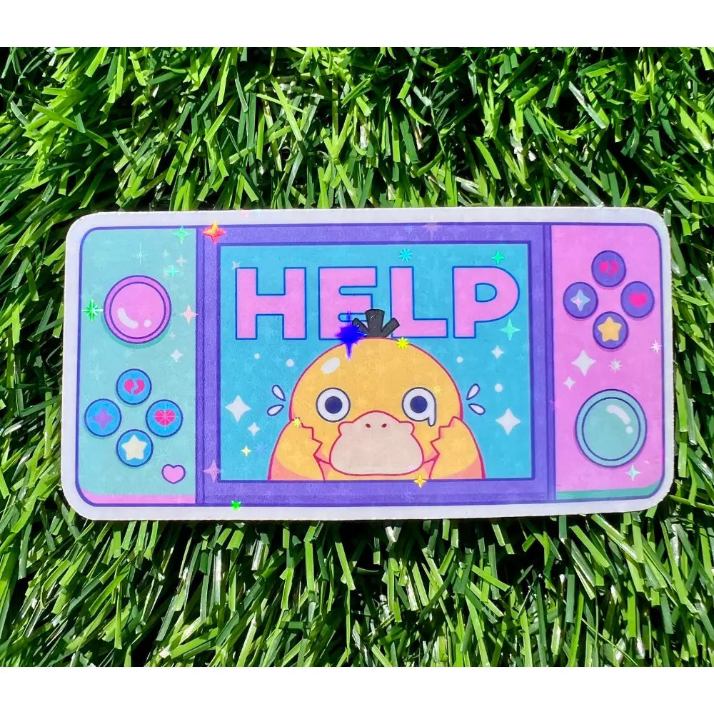 Psyduck Game Holographic Sticker - Gifts