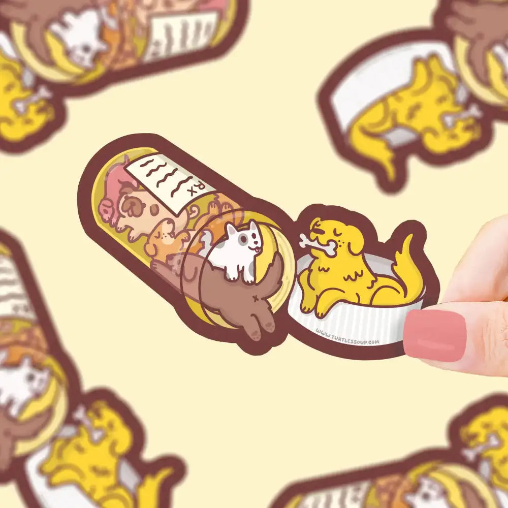 Puppy RX Pupscription Sticker - Gifts