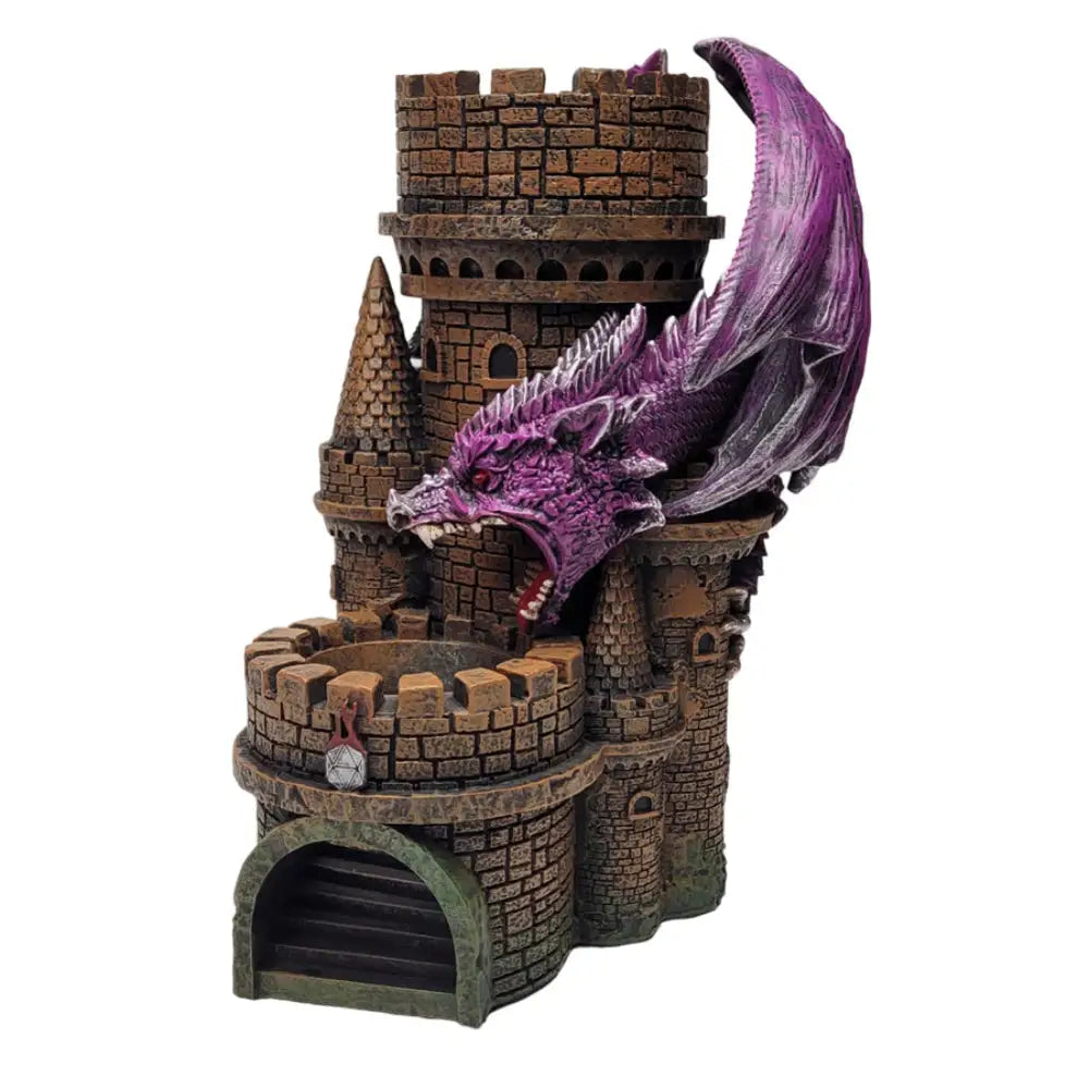 Purple Dragon's Keep Dice Tower Dice & Dice Supplies Forged Gaming   