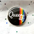 Queer AF Button - Rainbow - Gifts