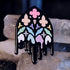 Queer Gothic Cathedral Window Pin - Queer - Gifts