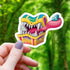 Rainbow Chest Mimic Sticker - Gifts