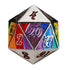 Rainbow Pride Horizon Dire d20 - Dice & Dice Supplies