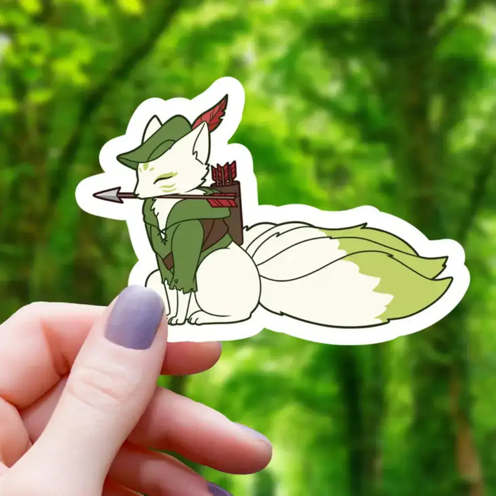 Ranger Kitsune Sticker - Gifts