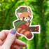 Ranger Red Panda Sticker - Gifts