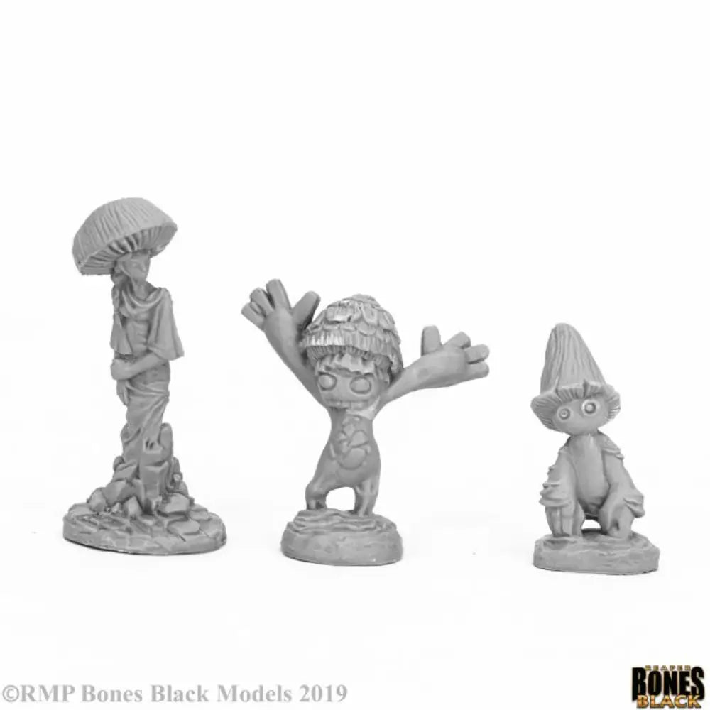 Reaper: Bones Black Fungoids (3) - RPG Miniatures