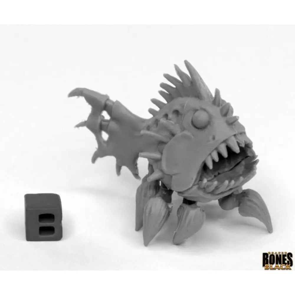 Reaper: Bones Black Terror Fish - RPG Miniatures