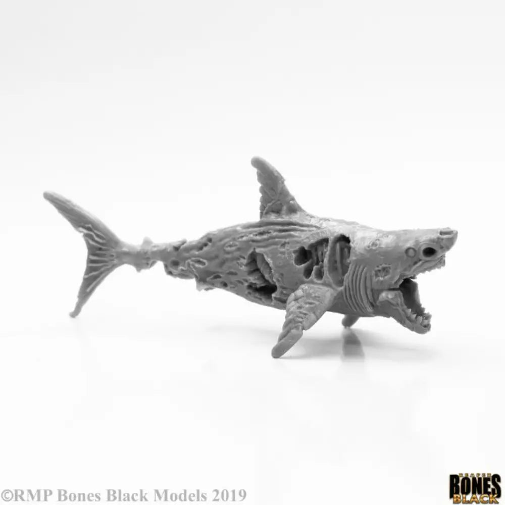 Reaper: Bones Black Zombie Shark - RPG Miniatures