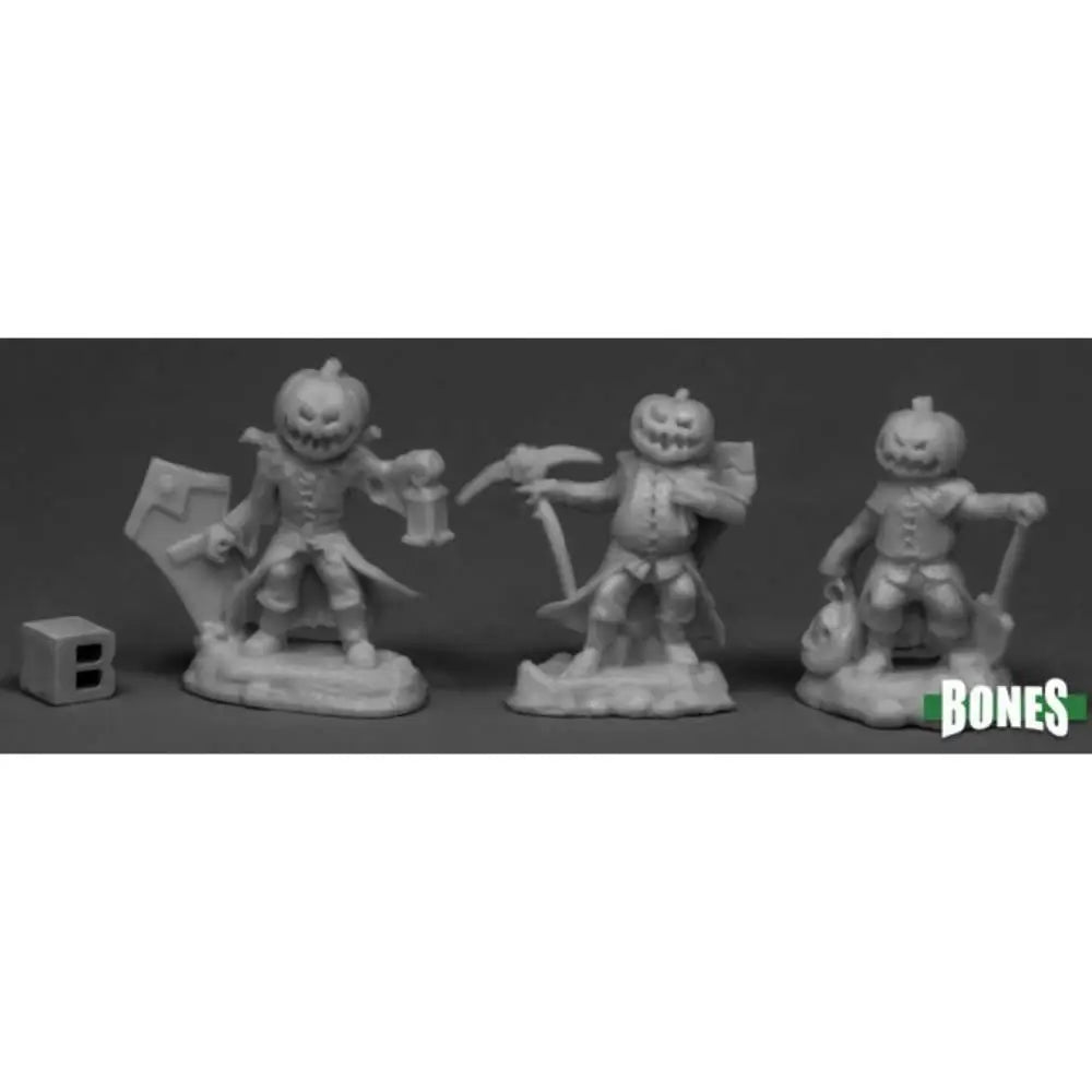 Reaper Dark Heaven: Bones Grave Minions (3) - Roleplaying Games