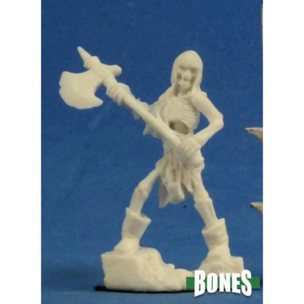 Reaper Dark Heaven: Bones Skeleton Guardian Axemen (3) RPG Miniatures Reaper   