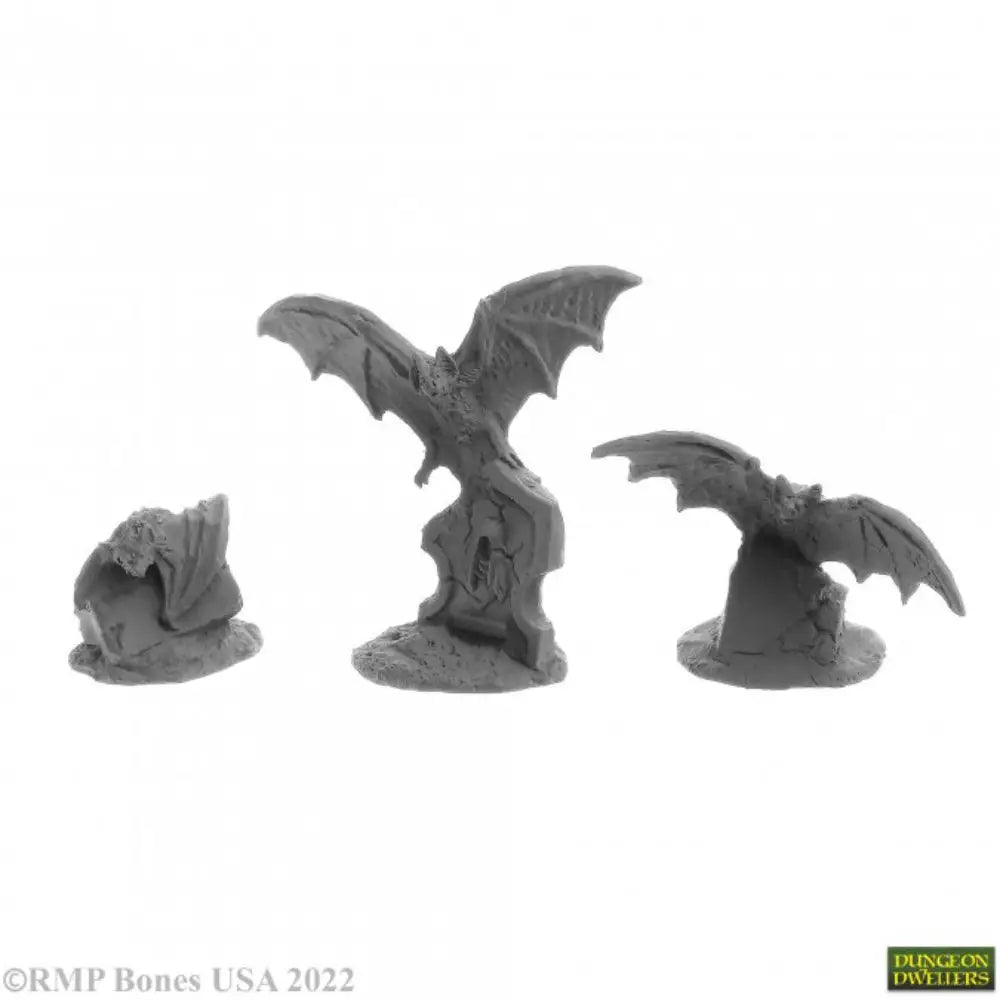 Reaper Dungeon Dwellers: Bones USA Giant Bats (3) - RPG Miniatures
