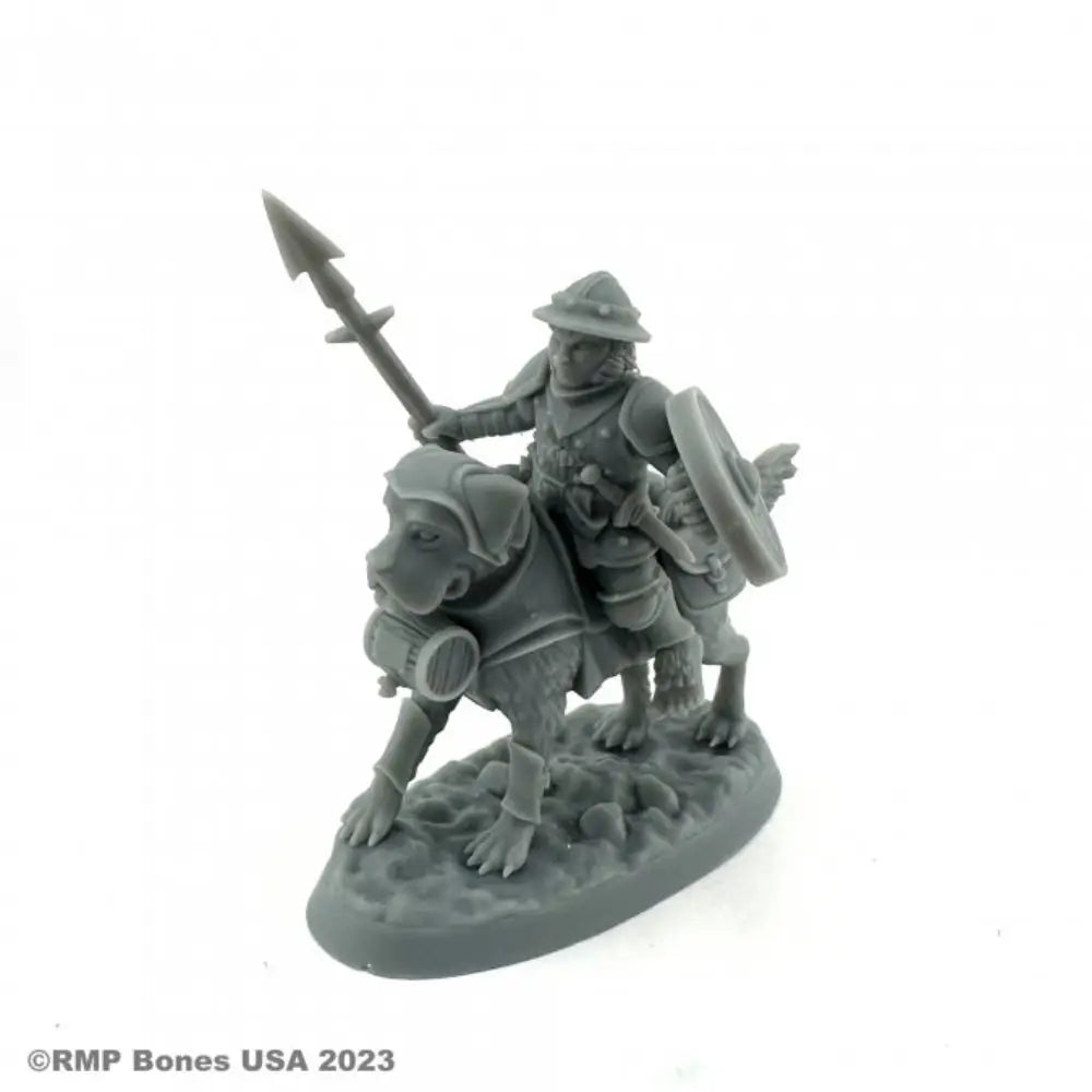 Reaper Dungeon Dwellers: Bones USA Male Halfling Dog Rider - Roleplaying Games