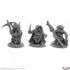 Reaper Legends: Bones USA Deep Gnome Warriors (3) - Roleplaying Games