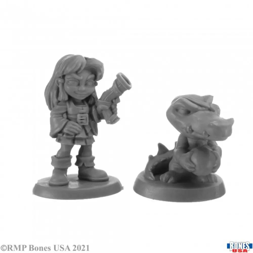 Reaper Legends: Bones USA Jewels and Crossbones - RPG Miniatures