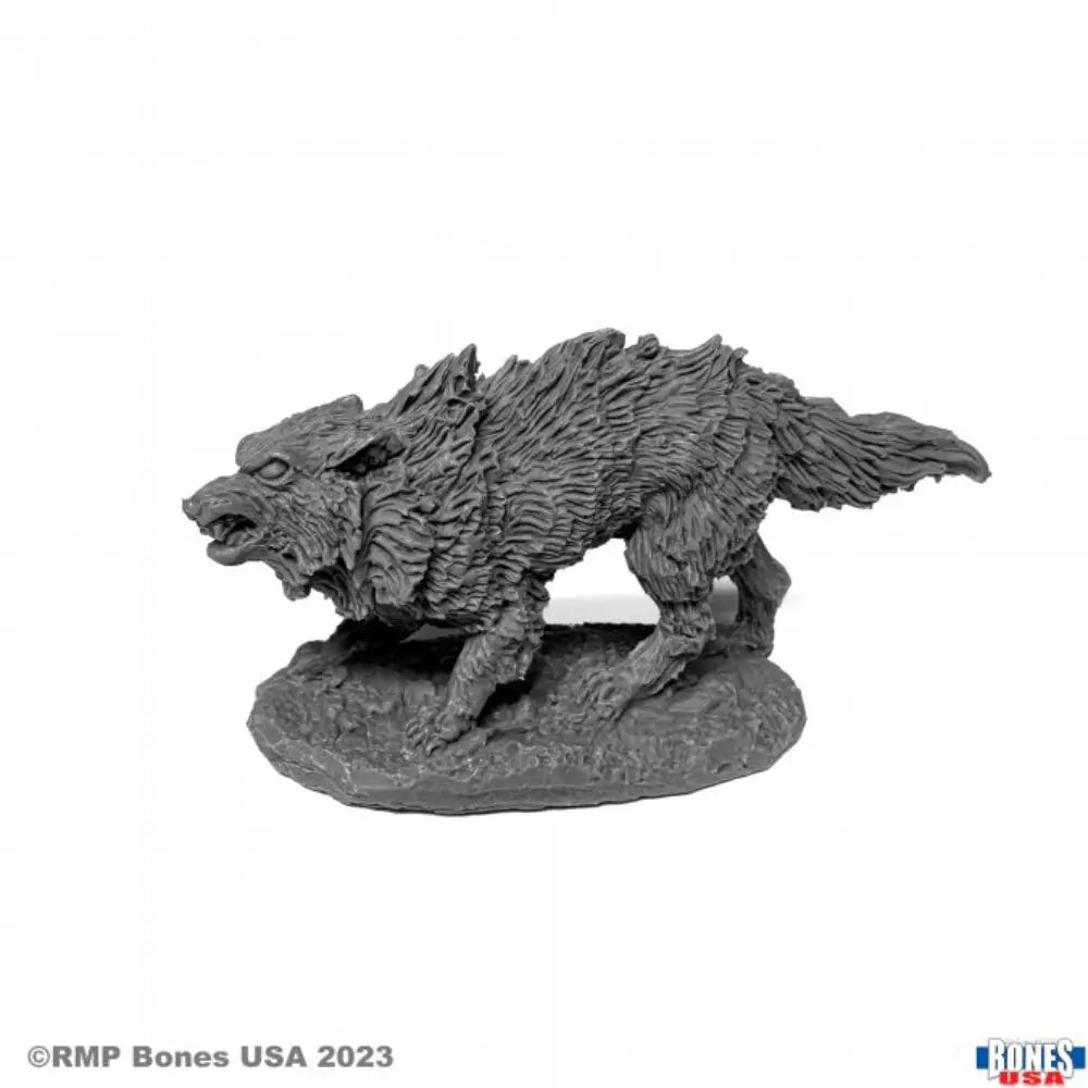 Reaper Legends: Bones USA Winter Wolf RPG Miniatures Reaper   