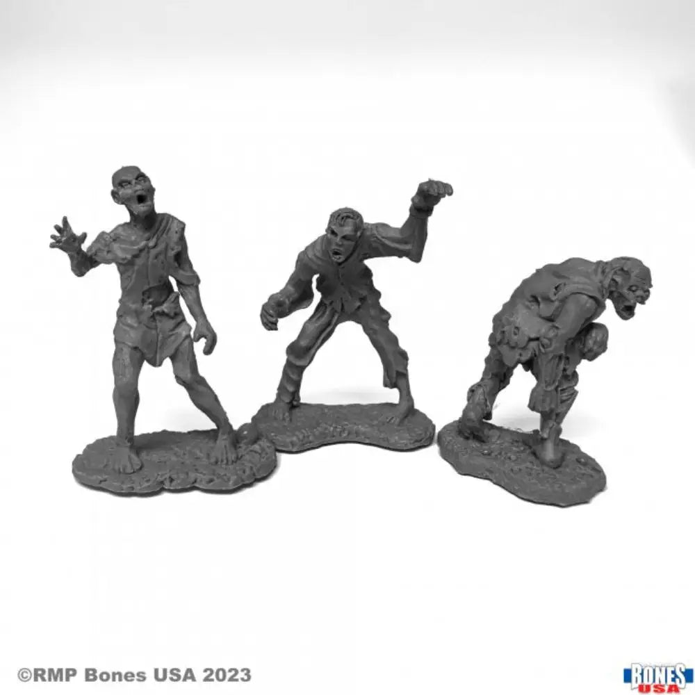 Reaper Legends: Bones USA Zombies Pack 2 (3) RPG Miniatures Reaper   