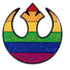 Rebel Pride Enamel Pin - Gifts