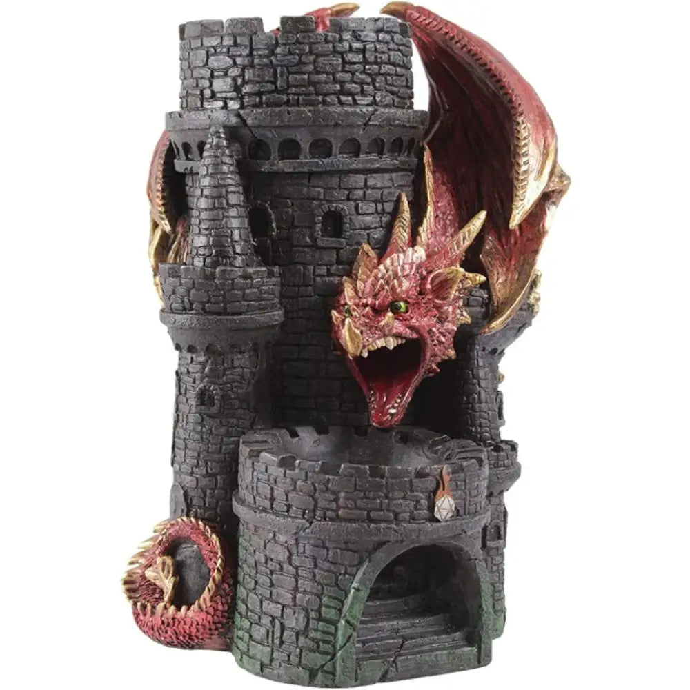 Red Dragon's Keep Dice Tower Dice & Dice Supplies Forged Gaming   