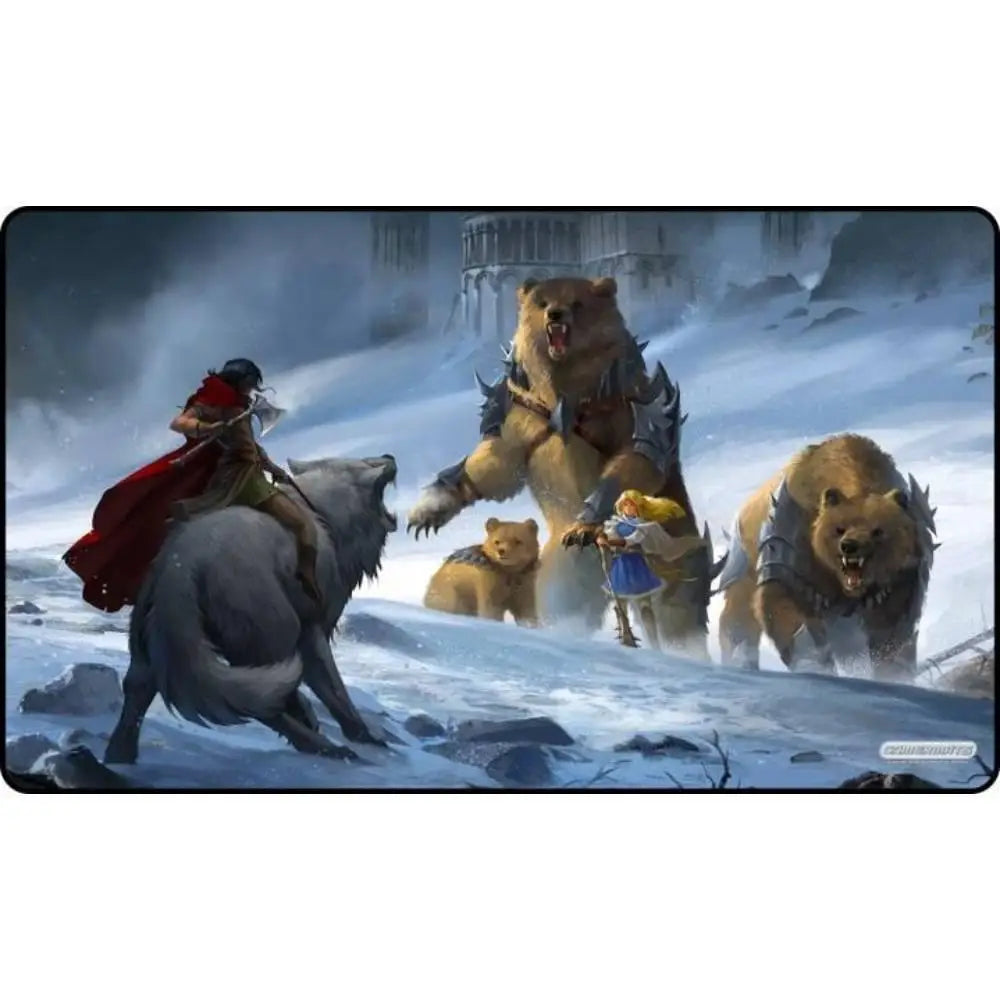 Red versus Gold Playmat - Card Games