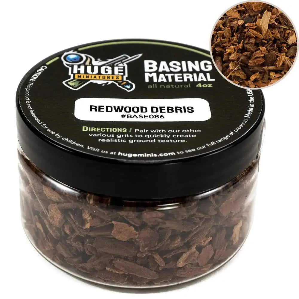 Redwood Debris - Paint & Tools
